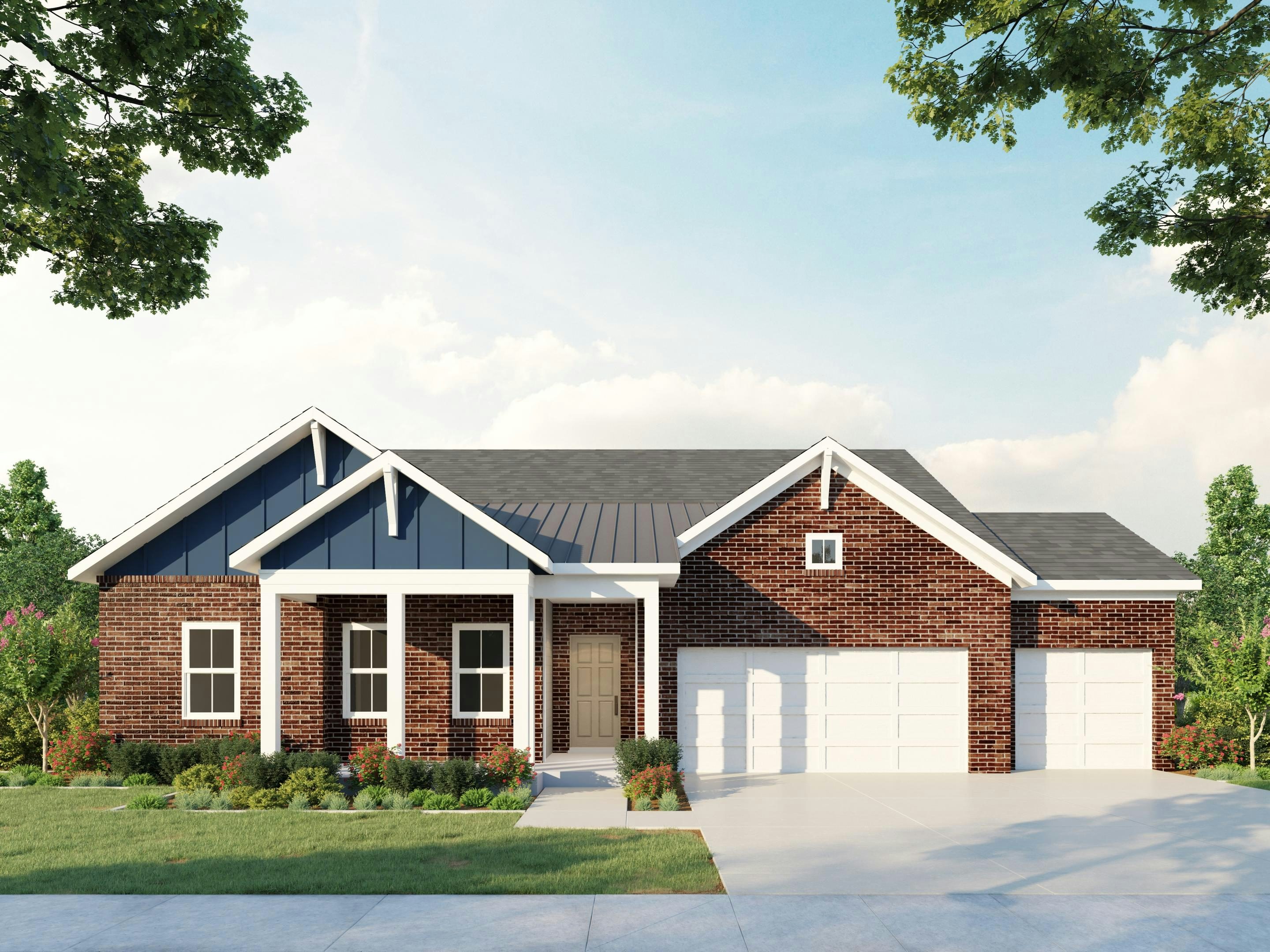 Cottage - 3 Car Garage